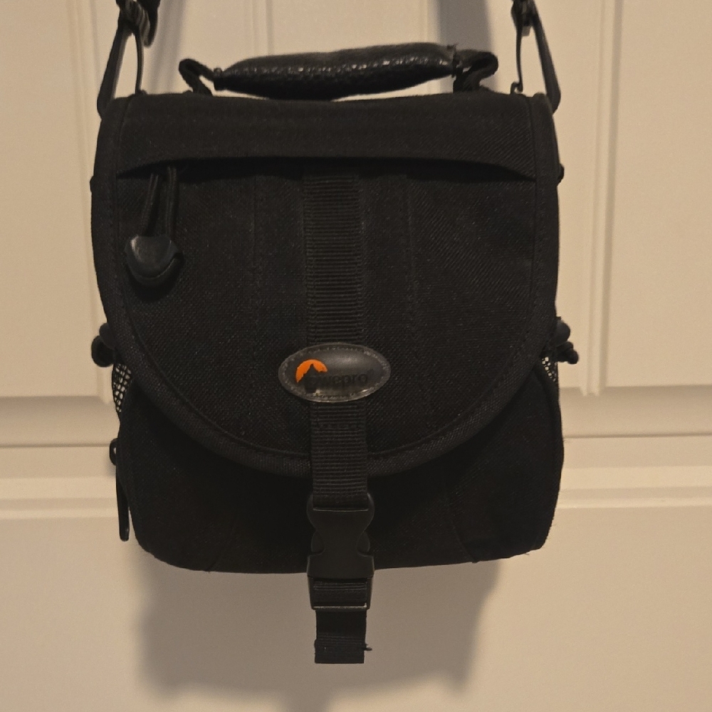 Black Lowepro Camera Bag